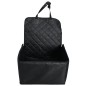 vidaXL Silla de coche para perros negro 45x45x25/55 cm vidaXL Silla de coche para perros negro 45x45x25/55 cm