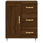 vidaXL Aparador alto madera contrachapada marrón roble 69,5x34x180 cm vidaXL Aparador alto madera contrachapada marrón roble 69,5x34x180 cm