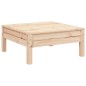vidaXL Taburete de jardín madera maciza de pino vidaXL Taburete de jardín madera maciza de pino