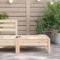 vidaXL Taburete de jardín madera maciza de pino vidaXL Taburete de jardín madera maciza de pino