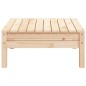 vidaXL Taburete de jardín madera maciza de pino vidaXL Taburete de jardín madera maciza de pino