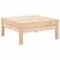 vidaXL Taburete de jardín madera maciza de pino vidaXL Taburete de jardín madera maciza de pino