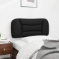 vidaXL Cabecero de cama acolchado cuero sintético negro 90 cm vidaXL Cabecero de cama acolchado cuero sintético negro 90 cm