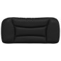 vidaXL Cabecero de cama acolchado cuero sintético negro 90 cm vidaXL Cabecero de cama acolchado cuero sintético negro 90 cm