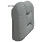 vidaXL Cabecero de cama acolchado tela gris claro 80 cm vidaXL Cabecero de cama acolchado tela gris claro 80 cm
