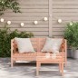 vidaXL Sofás de esquina de jardín 2 uds madera maciza Douglas vidaXL Sofás de esquina de jardín 2 uds madera maciza Douglas
