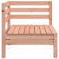 vidaXL Sofás de esquina de jardín 2 uds madera maciza Douglas vidaXL Sofás de esquina de jardín 2 uds madera maciza Douglas