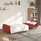 vidaXL Sofá cama de 2 plazas terciopelo color vino tinto vidaXL Sofá cama de 2 plazas terciopelo color vino tinto