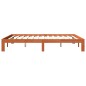 vidaXL Estructura de cama madera maciza pino marrón cera 180x200 cm vidaXL Estructura de cama madera maciza pino marrón cera 180x200 cm