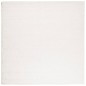 vidaXL Alfombra de pelo largo moderna crema 120x120 cm vidaXL Alfombra de pelo largo moderna crema 120x120 cm