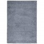 vidaXL Alfombra de pelo largo moderna azul 120x170 cm vidaXL Alfombra de pelo largo moderna azul 120x170 cm