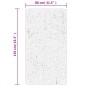 vidaXL Alfombra pelo corto look escandinavo IZA antracita 80x150 cm vidaXL Alfombra pelo corto look escandinavo IZA antracita 80x150 cm