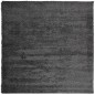 vidaXL Alfombra de pelo largo moderna gris antracita 120x120 cm