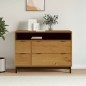 vidaXL Cómoda FLAM madera maciza de pino 110x40x80 cm
