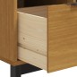 vidaXL Cómoda FLAM madera maciza de pino 110x40x80 cm