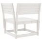 vidaXL Juego de sofás de jardín 5 piezas madera maciza de pino blanco vidaXL Juego de sofás de jardín 5 piezas madera maciza de pino blanco