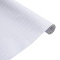 vidaXL Lámina de ventana esmerilada diseño de rayas PVC 45x1000 cm vidaXL Lámina de ventana esmerilada diseño de rayas PVC 45x1000 cm