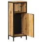 vidaXL Mueble de baño madera maciza de mango y hierro 40x27x90 cm vidaXL Mueble de baño madera maciza de mango y hierro 40x27x90 cm