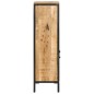 vidaXL Mueble de baño madera maciza de mango y hierro 40x27x90 cm vidaXL Mueble de baño madera maciza de mango y hierro 40x27x90 cm