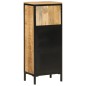 vidaXL Mueble de baño madera maciza de mango y hierro 40x27x90 cm vidaXL Mueble de baño madera maciza de mango y hierro 40x27x90 cm