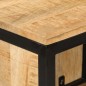 vidaXL Mueble de baño madera maciza de mango y hierro 40x27x90 cm vidaXL Mueble de baño madera maciza de mango y hierro 40x27x90 cm