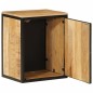vidaXL Mueble de baño madera maciza de mango y hierro 40x30x50 cm vidaXL Mueble de baño madera maciza de mango y hierro 40x30x50 cm