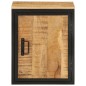 vidaXL Mueble de baño madera maciza de mango y hierro 40x30x50 cm vidaXL Mueble de baño madera maciza de mango y hierro 40x30x50 cm