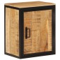 vidaXL Mueble de baño madera maciza de mango y hierro 40x30x50 cm vidaXL Mueble de baño madera maciza de mango y hierro 40x30x50 cm