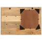 vidaXL Espejo con estantes madera maciza de mango y vidrio 80x8x55 cm vidaXL Espejo con estantes madera maciza de mango y vidrio 80x8x55 cm