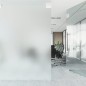 vidaXL Lámina de ventana esmerilada PVC blanco