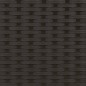 vidaXL Tumbona con cojines ratán sintético negro vidaXL Tumbona con cojines ratán sintético negro