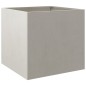 vidaXL Jardineras 2 unidades acero inoxidable plateado 42x40x39 cm vidaXL Jardineras 2 unidades acero inoxidable plateado 42x40x39 cm