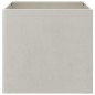 vidaXL Jardineras 2 unidades acero inoxidable plateado 42x40x39 cm vidaXL Jardineras 2 unidades acero inoxidable plateado 42x40x39 cm