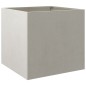 vidaXL Jardineras 2 unidades acero inoxidable plateado 49x47x46 cm vidaXL Jardineras 2 unidades acero inoxidable plateado 49x47x46 cm