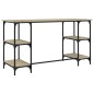 vidaXL Escritorio metal madera de ingeniería roble Sonoma 140x50x75 cm vidaXL Escritorio metal madera de ingeniería roble Sonoma 140x50x75 cm