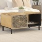 vidaXL Mesa de centro de madera maciza de mango 80x50x40 cm vidaXL Mesa de centro de madera maciza de mango 80x50x40 cm