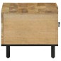 vidaXL Mesa de centro de madera maciza de mango 80x50x40 cm vidaXL Mesa de centro de madera maciza de mango 80x50x40 cm