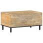vidaXL Mesa de centro de madera maciza de mango 80x50x40 cm vidaXL Mesa de centro de madera maciza de mango 80x50x40 cm