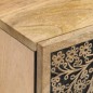 vidaXL Armario auxiliar madera maciza de mango 40x33x75 cm vidaXL Armario auxiliar madera maciza de mango 40x33x75 cm