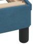 vidaXL Estructura de cama con cabecero terciopelo azul 90x200 cm vidaXL Estructura de cama con cabecero terciopelo azul 90x200 cm