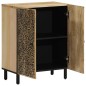 vidaXL Armario auxiliar madera maciza de mango 60x33x75 cm vidaXL Armario auxiliar madera maciza de mango 60x33x75 cm