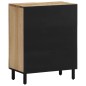 vidaXL Armario auxiliar madera maciza de mango 60x33x75 cm vidaXL Armario auxiliar madera maciza de mango 60x33x75 cm