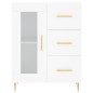 vidaXL Aparador alto madera contrachapada blanco 69,5x34x180 cm vidaXL Aparador alto madera contrachapada blanco 69,5x34x180 cm