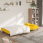 vidaXL Sofá cama de 2 plazas con dos almohadas terciopelo amarillo vidaXL Sofá cama de 2 plazas con dos almohadas terciopelo amarillo