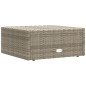 vidaXL Set de muebles de jardín 9 pzas y cojines ratán sintético gris vidaXL Set de muebles de jardín 9 pzas y cojines ratán sintético gris