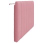 vidaXL Cabecero de cama acolchado terciopelo rosa 160 cm vidaXL Cabecero de cama acolchado terciopelo rosa 160 cm
