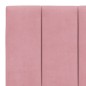 vidaXL Cabecero de cama acolchado terciopelo rosa 160 cm vidaXL Cabecero de cama acolchado terciopelo rosa 160 cm