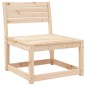 vidaXL Juego de sofás de jardín 6 piezas madera maciza de pino vidaXL Juego de sofás de jardín 6 piezas madera maciza de pino