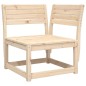 vidaXL Juego de sofás de jardín 6 piezas madera maciza de pino vidaXL Juego de sofás de jardín 6 piezas madera maciza de pino