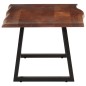 vidaXL Mesa de centro madera maciza de acacia marrón miel 110x55x40 cm vidaXL Mesa de centro madera maciza de acacia marrón miel 110x55x40 cm